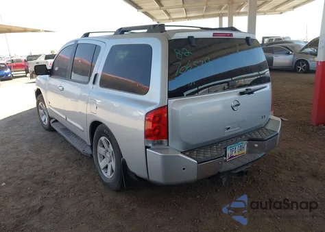 2006 Nissan Armada Le из США, поврежденный, VIN 5N1AA08A66N706539